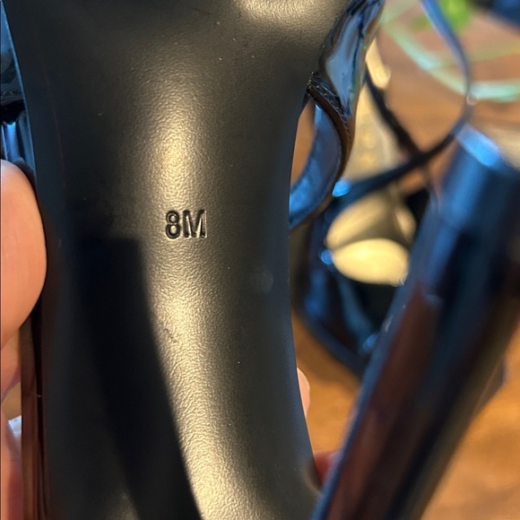 Guess Black Strappy Heels - Picture 6 of 8